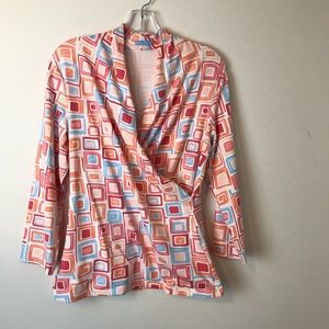 J.McLaughlin Catalina Wrap Stretchy Top